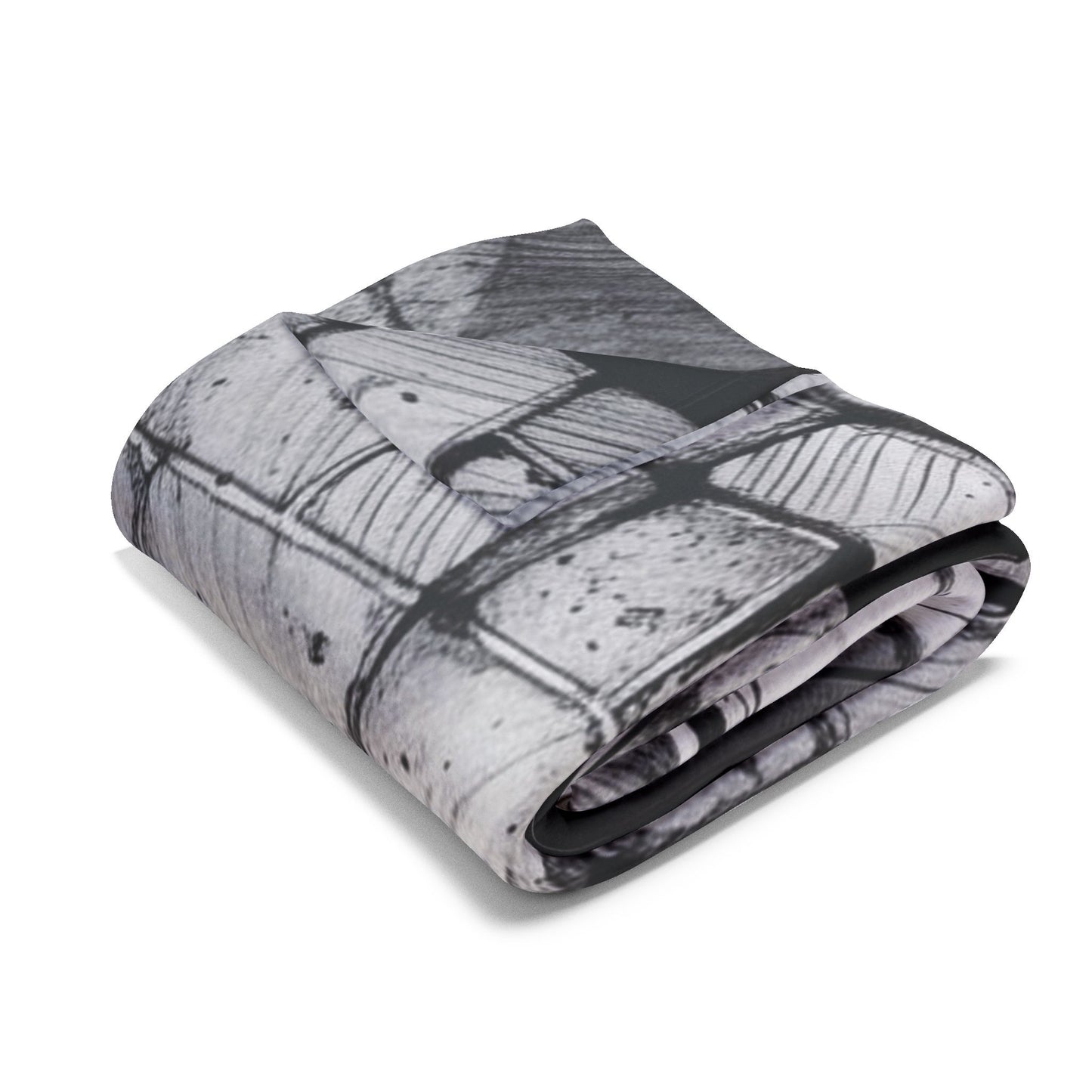 Motorcycle Art Fleece Blanket